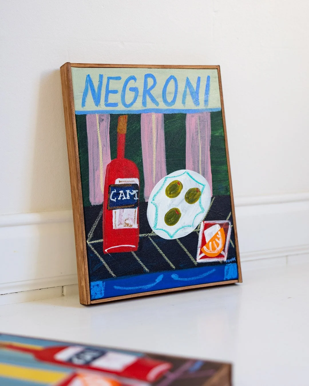 Negroni with Olives - Frankie Thorp — NORTH COAST ASYLUM